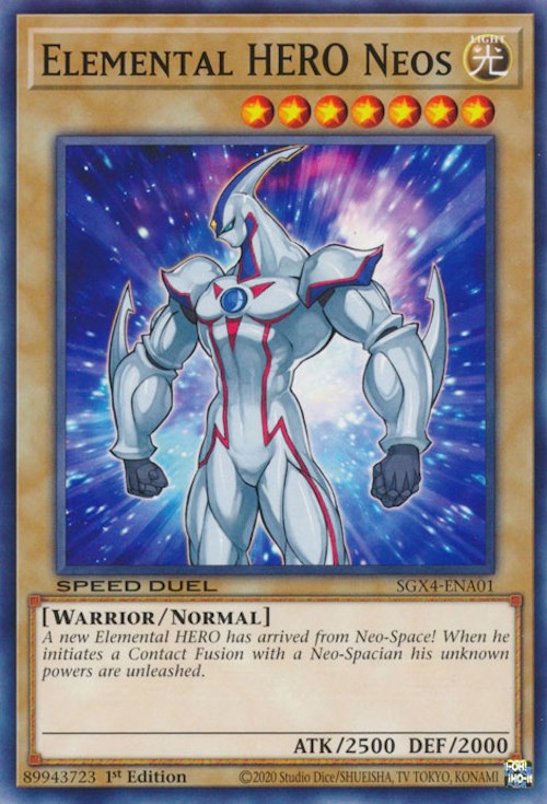 Elemental HERO Neos [SGX4-ENA01] Common | Chromatic Games