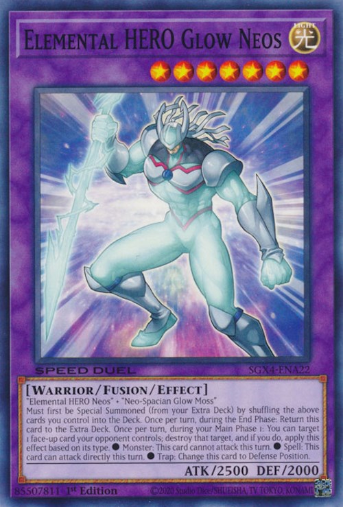 Elemental HERO Glow Neos [SGX4-ENA22] Common | Chromatic Games