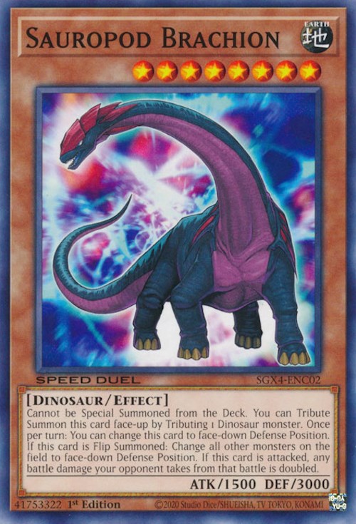 Sauropod Brachion [SGX4-ENC02] Common | Chromatic Games