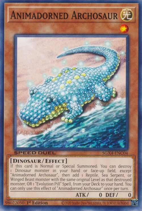 Animadorned Archosaur [SGX4-ENC04] Common | Chromatic Games