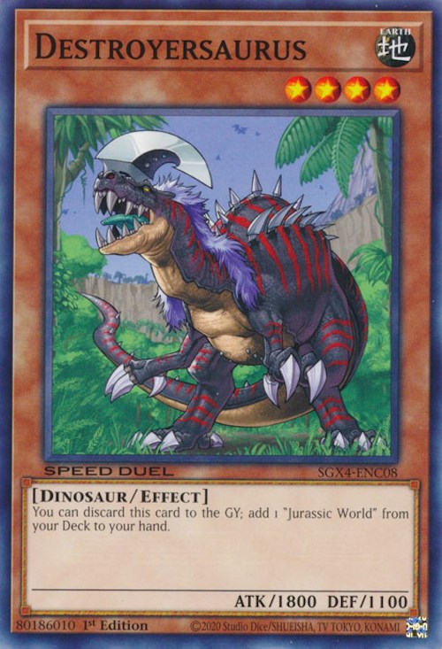 Destroyersaurus [SGX4-ENC08] Common | Chromatic Games