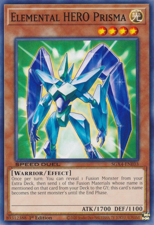 Elemental HERO Prisma [SGX4-ENE03] Common | Chromatic Games