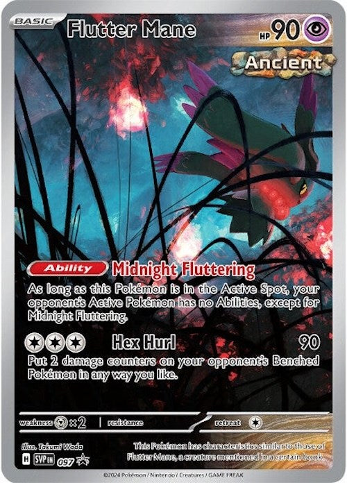 Flutter Mane (097) [Scarlet & Violet: Black Star Promos] | Chromatic Games