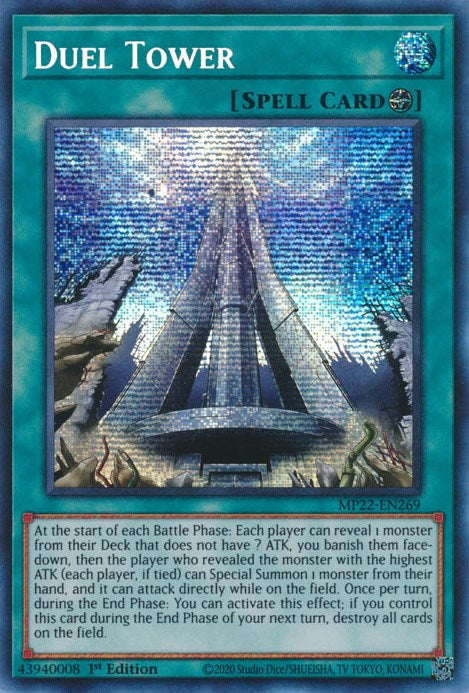 Duel Tower [MP22-EN269] Prismatic Secret Rare | Chromatic Games