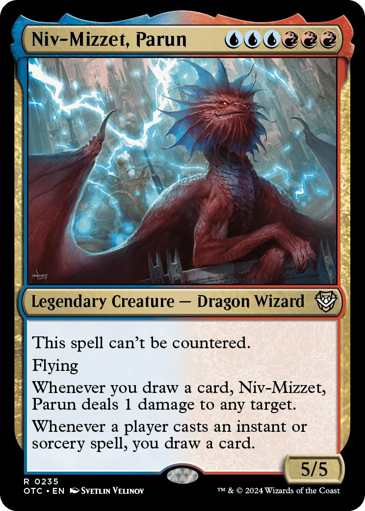 Niv-Mizzet, Parun [Outlaws of Thunder Junction Commander] | Chromatic Games