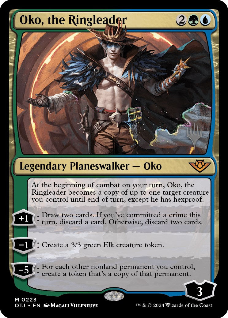 Oko, the Ringleader (Promo Pack) [Outlaws of Thunder Junction Promos] | Chromatic Games