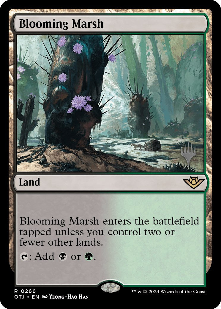 Blooming Marsh (Promo Pack) [Outlaws of Thunder Junction Promos] | Chromatic Games