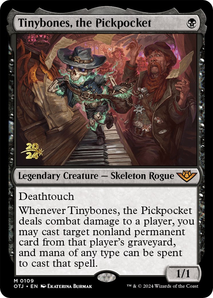 Tinybones, the Pickpocket [Outlaws of Thunder Junction Prerelease Promos] | Chromatic Games