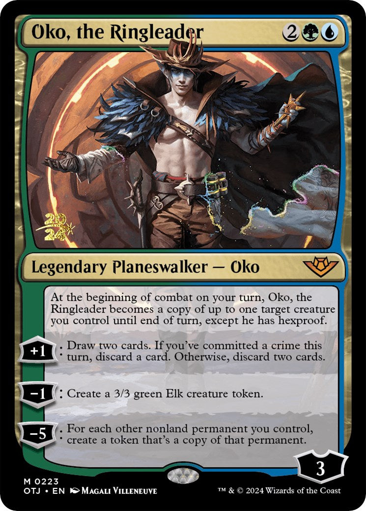 Oko, the Ringleader [Outlaws of Thunder Junction Prerelease Promos] | Chromatic Games