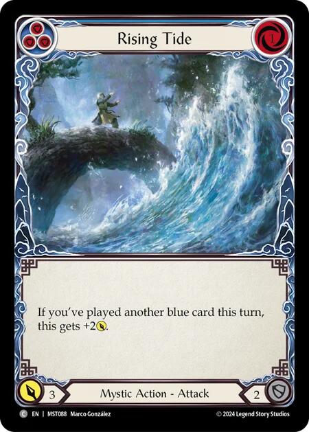 Rising Tide [MST088] (Part the Mistveil)  Rainbow Foil | Chromatic Games