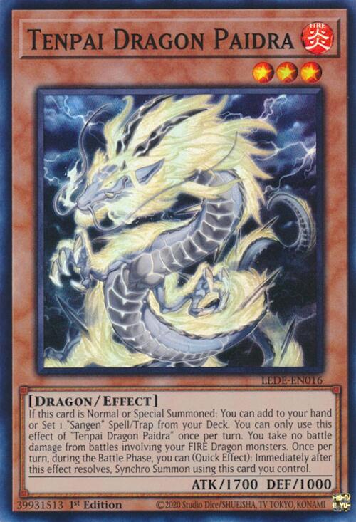 Tenpai Dragon Paidra [LEDE-EN016] Super Rare | Chromatic Games