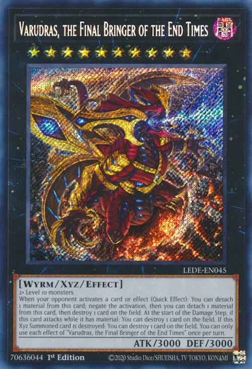 Varudras, the Final Bringer of the End Times [LEDE-EN045] Secret Rare | Chromatic Games