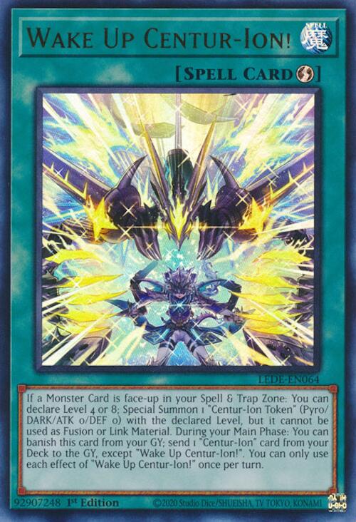 Wake Up Centur-Ion! [LEDE-EN064] Ultra Rare | Chromatic Games