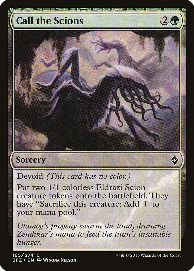 Call the Scions 165/274 (Battle for Zendikar)  | Chromatic Games