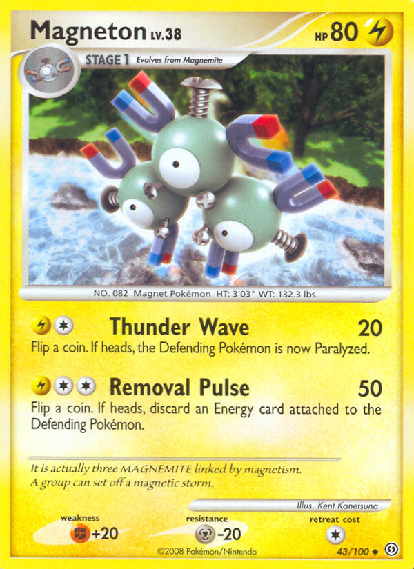 Magneton (43/100) [Diamond & Pearl: Stormfront] | Chromatic Games