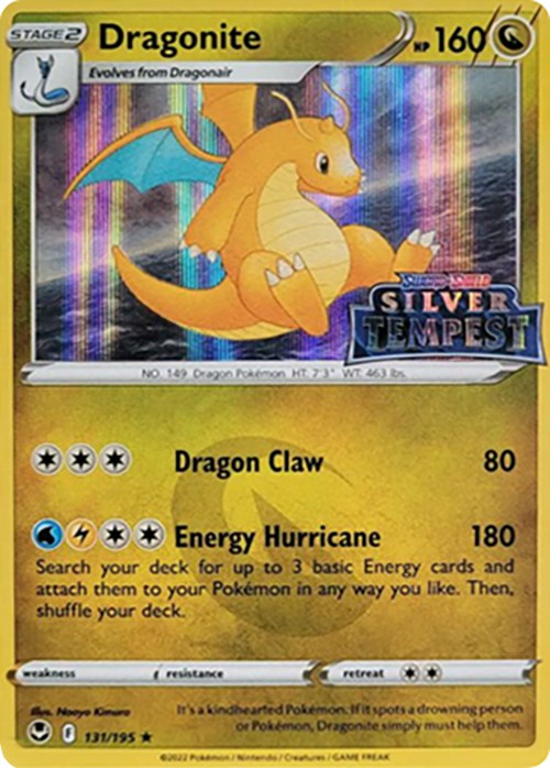 Dragonite (131/195) (Silver Tempest Stamped) [Sword & Shield: Silver Tempest] | Chromatic Games