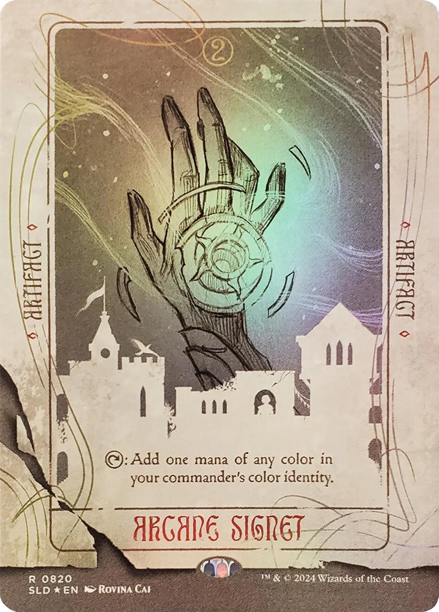 Arcane Signet (0820) (Rainbow Foil) [Secret Lair Drop Series] | Chromatic Games