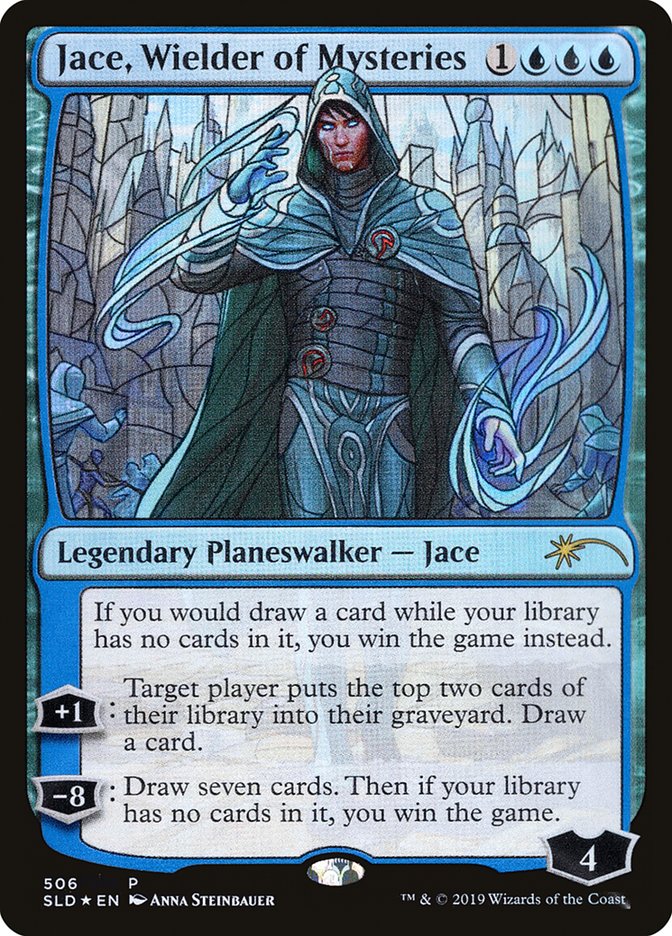 Jace, Wielder of Mysteries (Stained Glass) [Secret Lair Drop Promos] | Chromatic Games