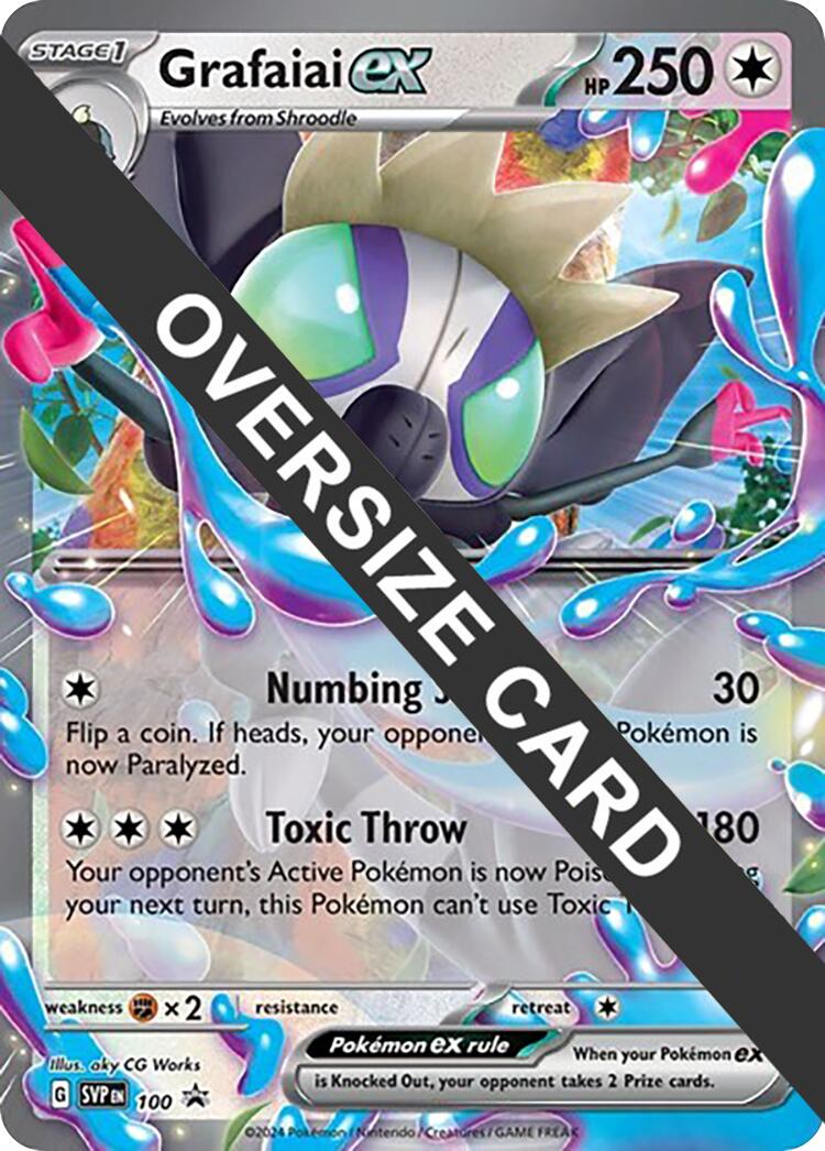 Grafaiai ex (100) (Jumbo Card) [Scarlet & Violet: Black Star Promos] | Chromatic Games