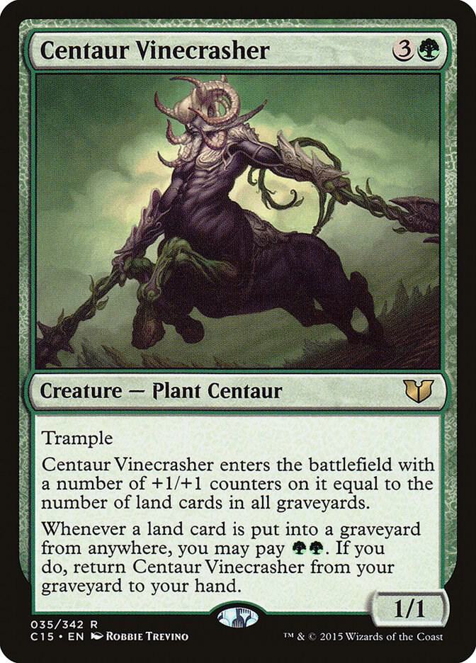 Centaur Vinecrasher 35/342 (Commander 2015)  | Chromatic Games