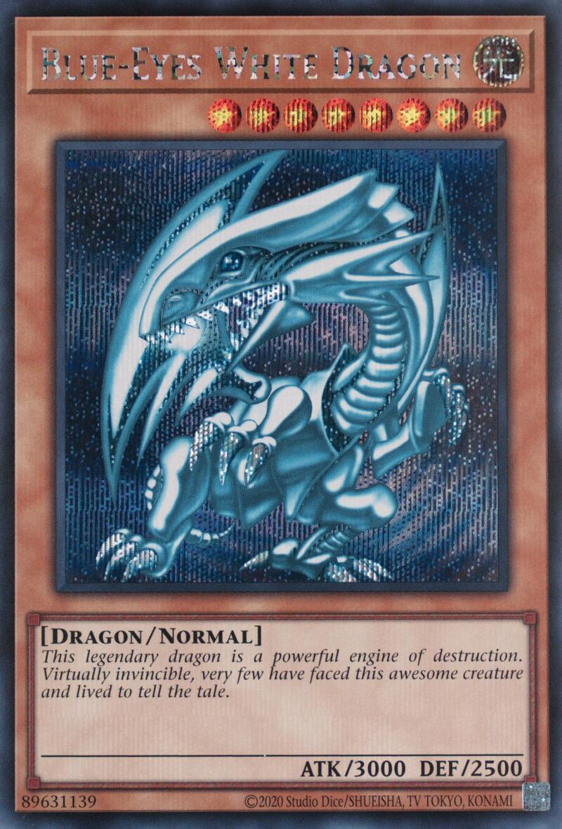 Blue-Eyes White Dragon (Secret Rare) Secret Rare | Chromatic Games