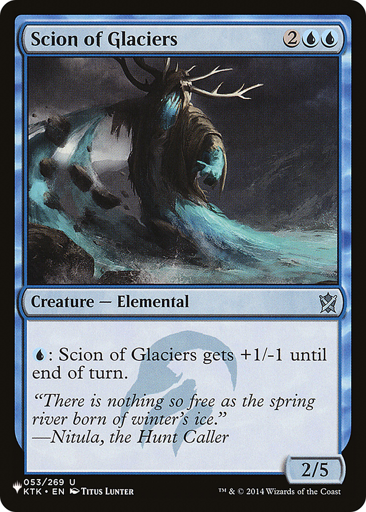 Scion of Glaciers [The List Reprints] | Chromatic Games