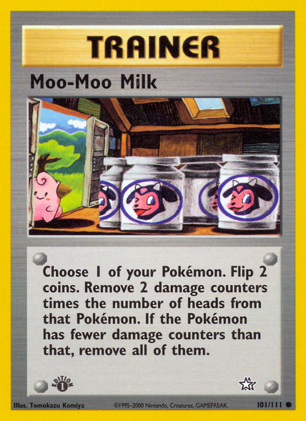 Moo-Moo Milk (101/111) [Neo Genesis 1st Edition] | Chromatic Games