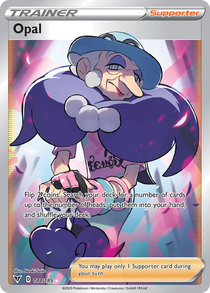 Opal (184/185) [Sword & Shield: Vivid Voltage] | Chromatic Games