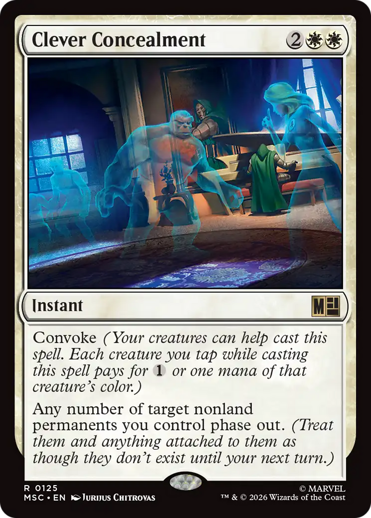 Clever Concealment [Marvel Super Heroes Commander] | Chromatic Games