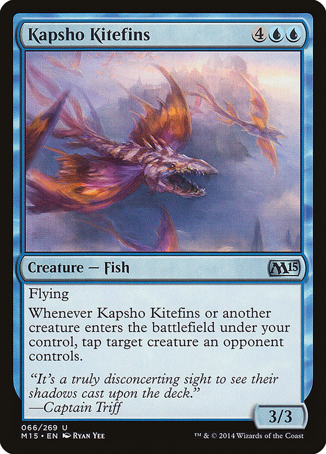 Kapsho Kitefins 66 (Magic 2015 (M15))  | Chromatic Games