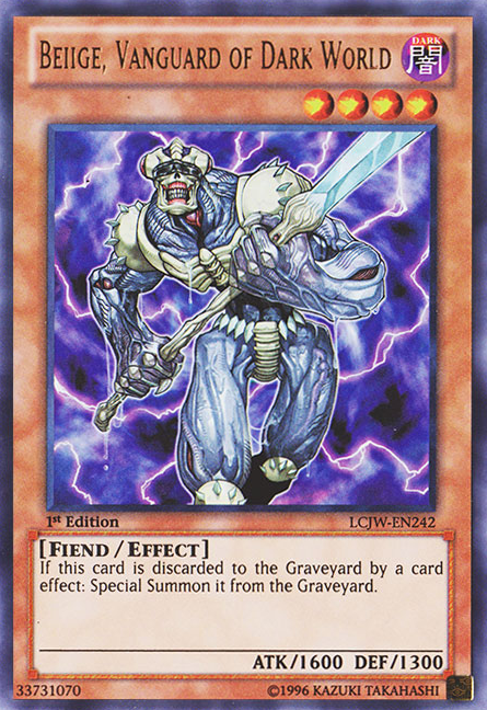 Beiige, Vanguard of Dark World [LCJW-EN242] Ultra Rare | Chromatic Games