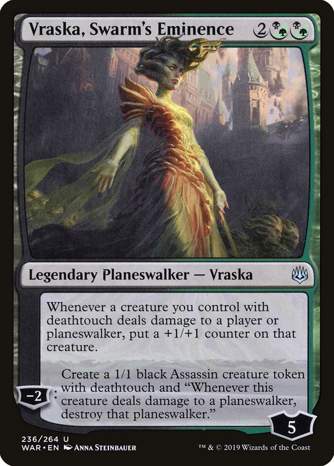 Vraska, Swarms Eminence 236/264 (War of the Spark)  | Chromatic Games