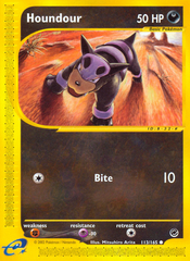Houndour (113/165) [Expedition: Base Set] | Chromatic Games
