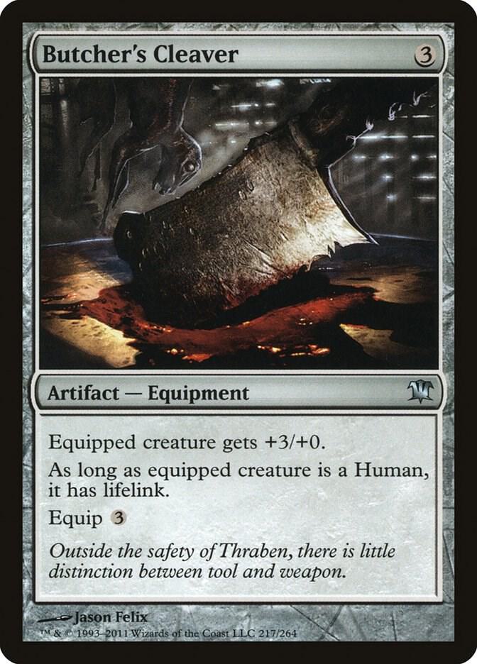 Butchers Cleaver 217 (Innistrad)  | Chromatic Games