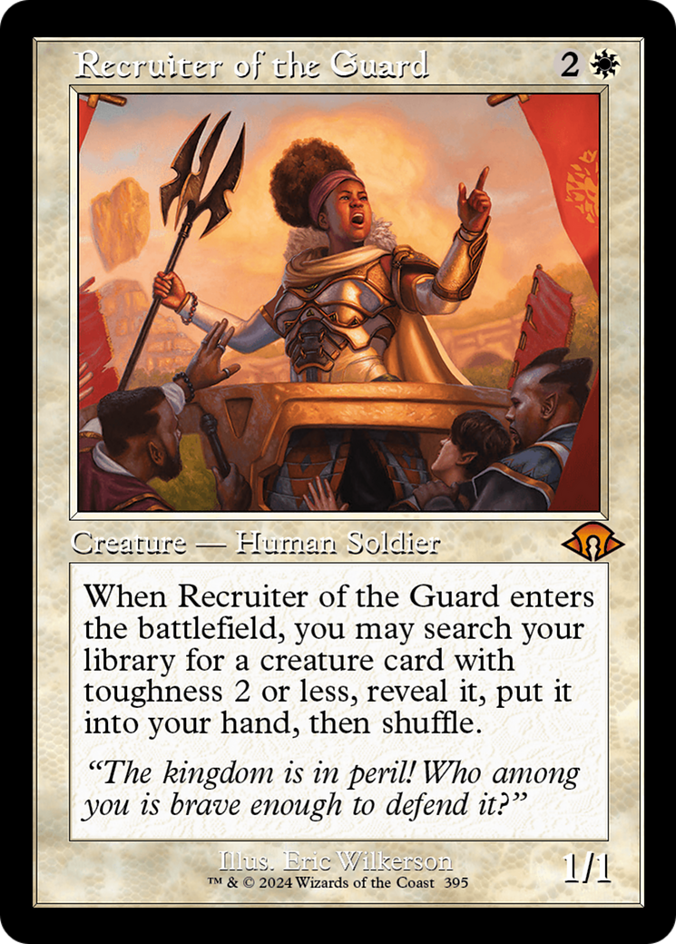 Recruiter of the Guard (Retro) [Modern Horizons 3] | Chromatic Games