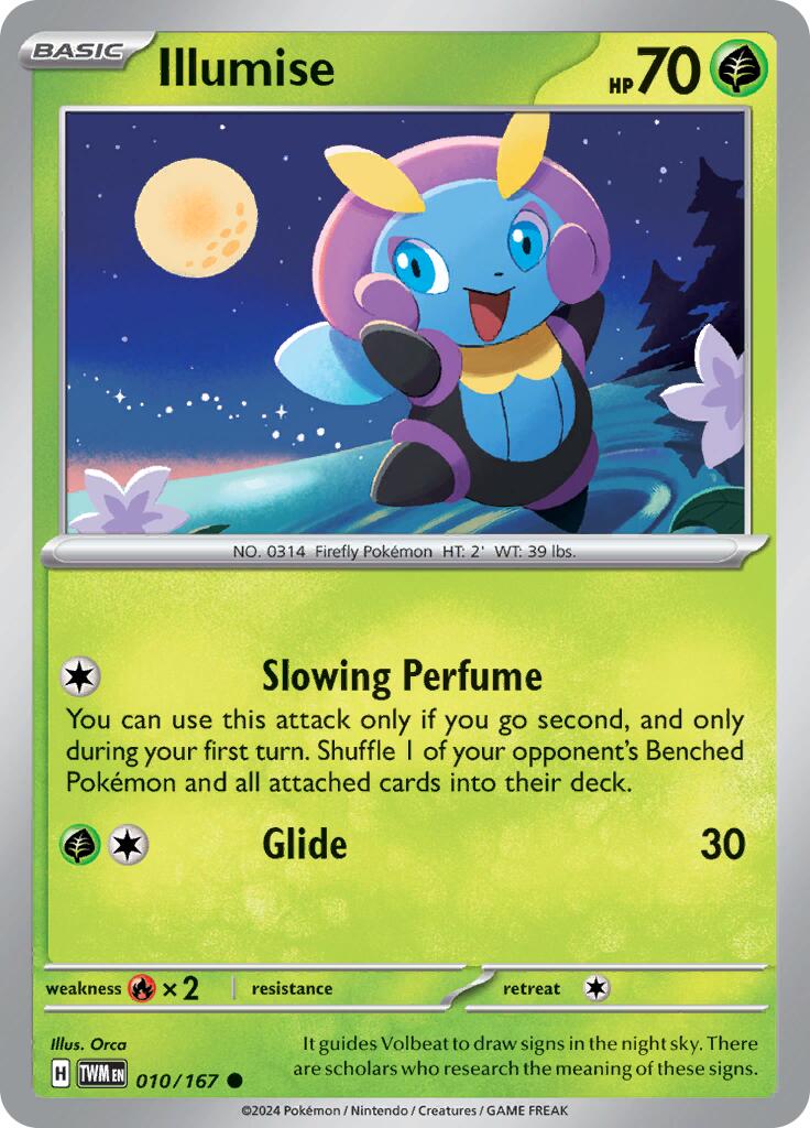 Illumise (010/167) [Scarlet & Violet: Twilight Masquerade] | Chromatic Games