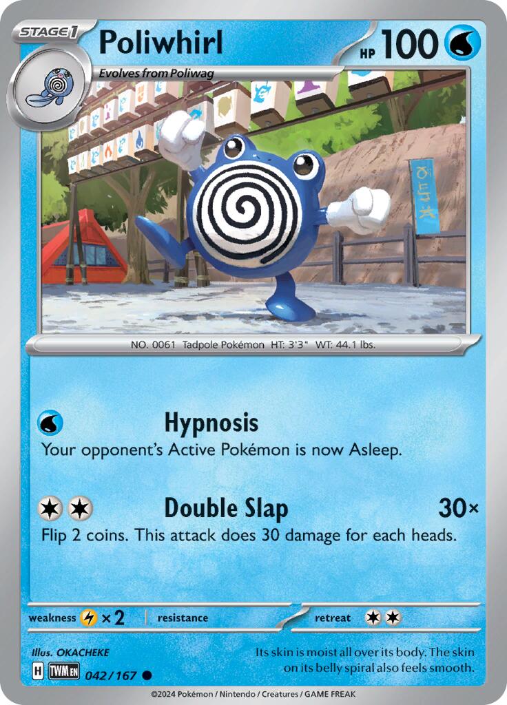 Poliwhirl (042/167) [Scarlet & Violet: Twilight Masquerade] | Chromatic Games