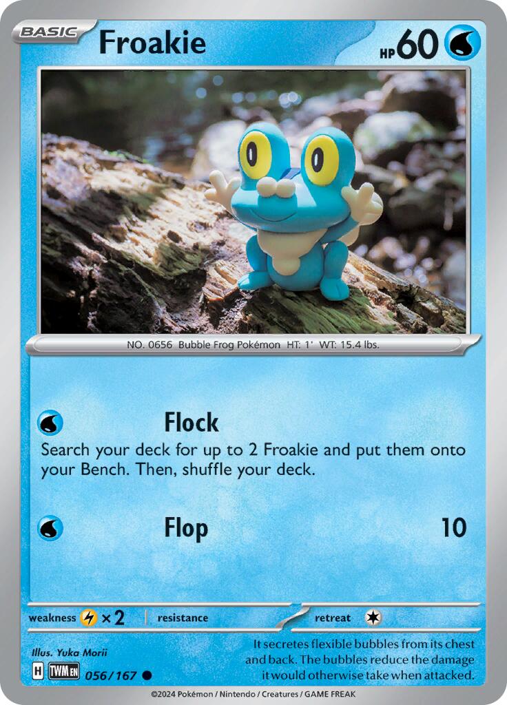 Froakie (056/167) [Scarlet & Violet: Twilight Masquerade] | Chromatic Games