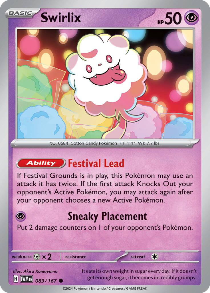 Swirlix (089/167) [Scarlet & Violet: Twilight Masquerade] | Chromatic Games