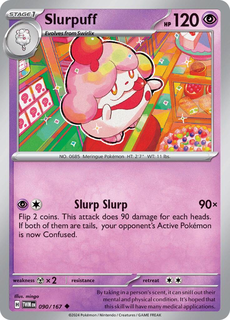 Slurpuff (090/167) [Scarlet & Violet: Twilight Masquerade] | Chromatic Games