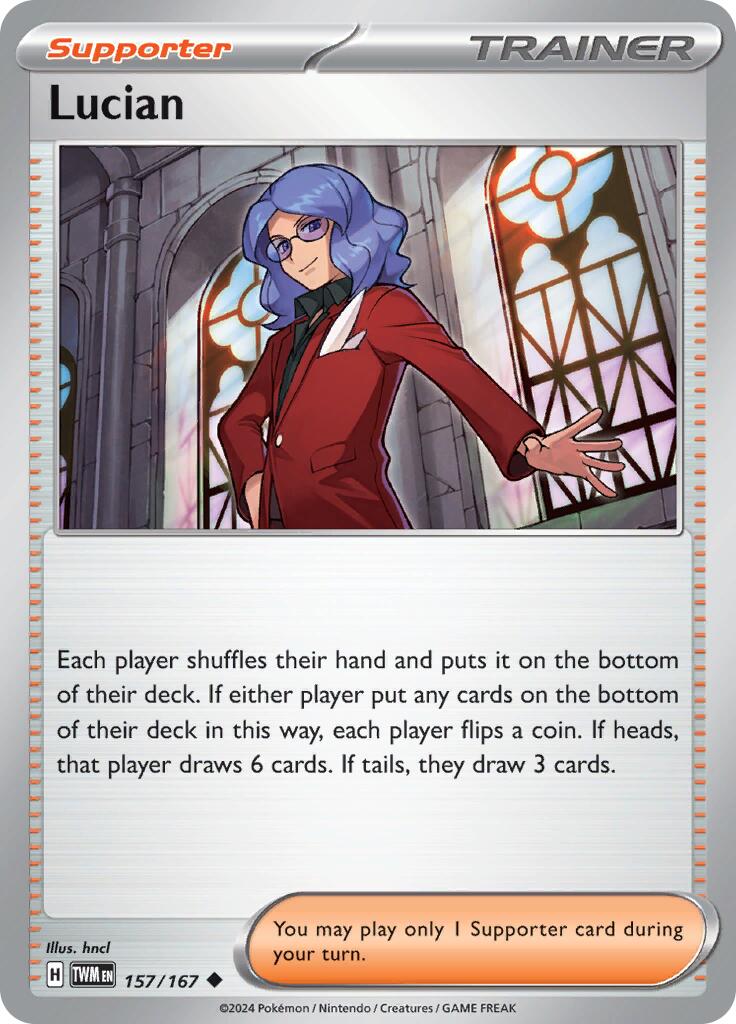 Lucian (157/167) [Scarlet & Violet: Twilight Masquerade] | Chromatic Games