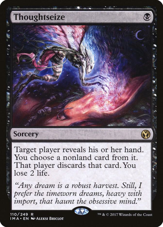 Thoughtseize 110/249 (Iconic Masters)  | Chromatic Games