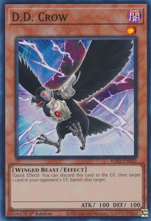D.D. Crow [RA02-EN002] Super Rare | Chromatic Games