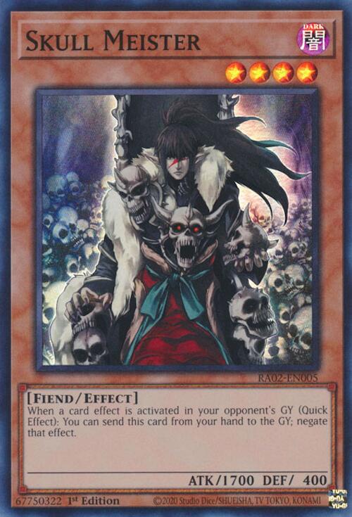 Skull Meister [RA02-EN005] Super Rare | Chromatic Games