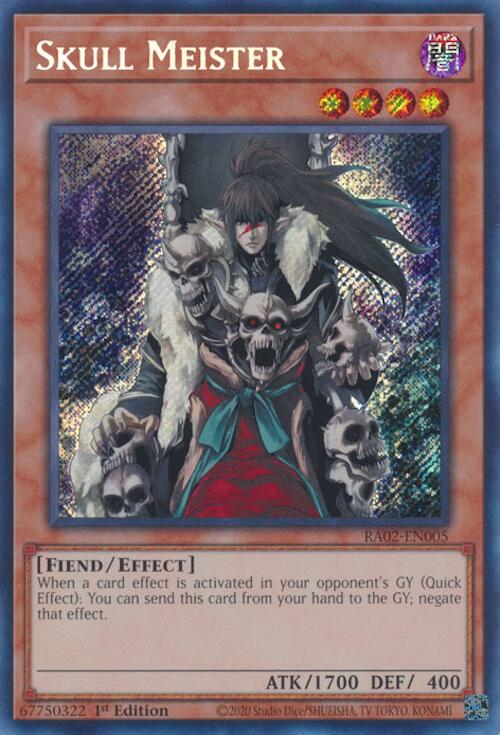 Skull Meister (Secret Rare) [RA02-EN005] Secret Rare | Chromatic Games
