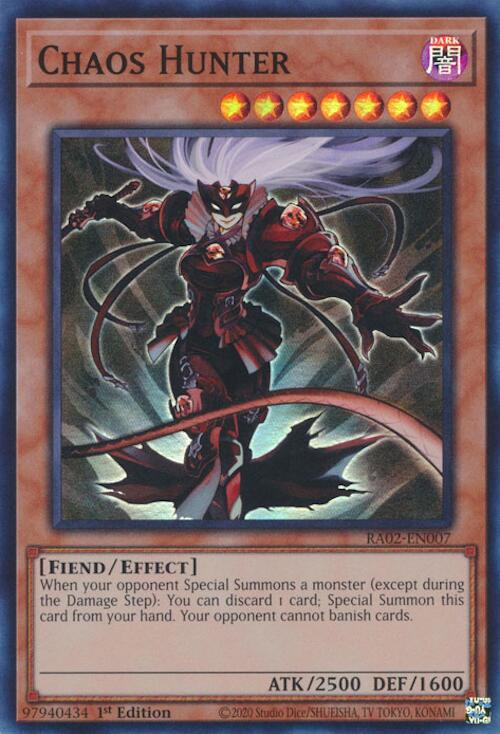 Chaos Hunter [RA02-EN007] Super Rare | Chromatic Games