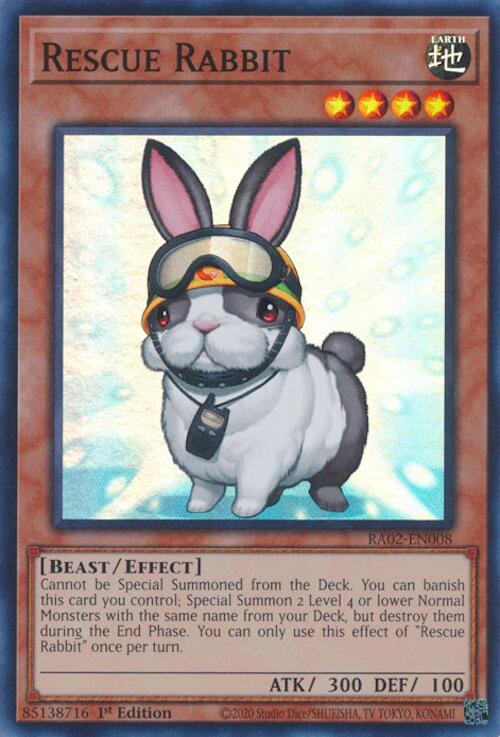 Rescue Rabbit [RA02-EN008] Super Rare | Chromatic Games