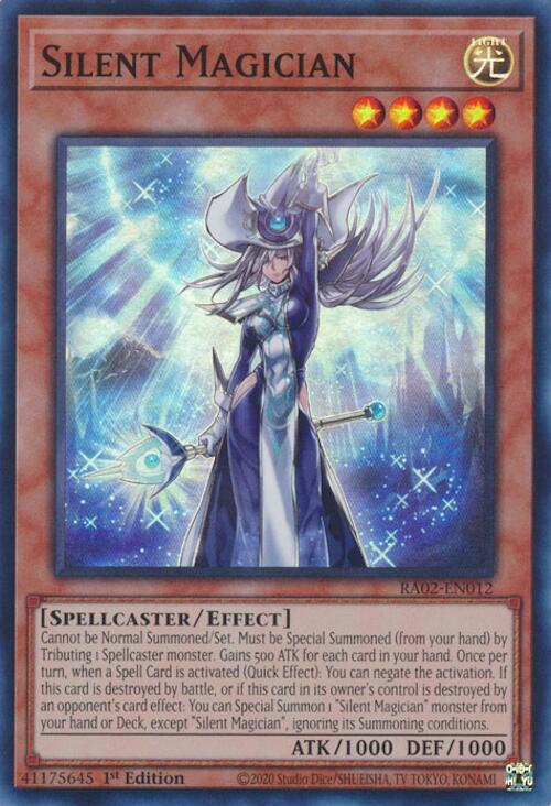 Silent Magician [RA02-EN012] Super Rare | Chromatic Games