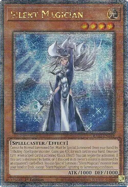 Silent Magician (Quarter Century Secret Rare) [RA02-EN012] Quarter Century Secret Rare | Chromatic Games