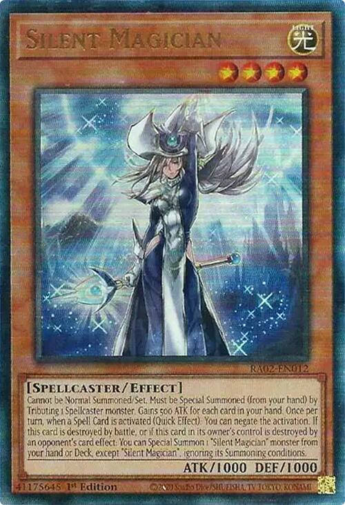 Silent Magician (PUR) [RA02-EN012] Prismatic Ultimate Rare | Chromatic Games